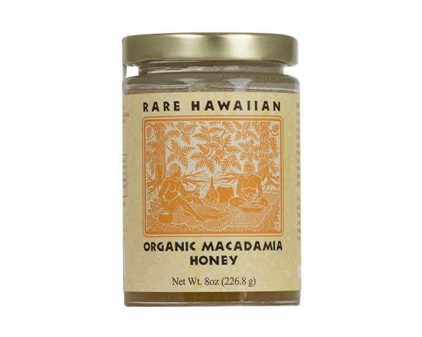 Jar of Organic Macadamia Honey