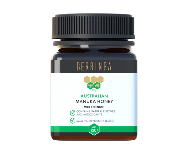 jar of australian manuka honey mgo 120