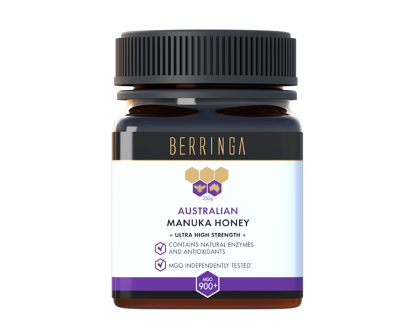 jar of australian manuka honey mgo 900