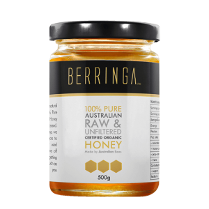 100% Pure Australian Raw and Unfiltered Certified Organic Honey