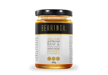 Berringa - Australian Pure Organic Raw & Unfiltered Honey 500g