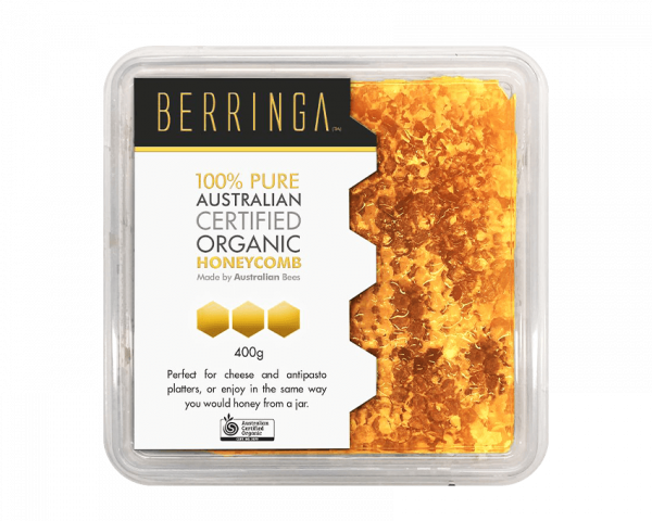 Pure Australian Certified Organic Honeycomb